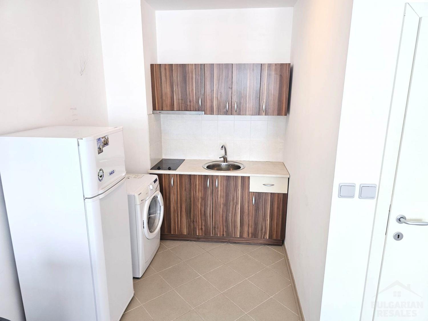 Mieszkanie dwupokojowe z panoramicznym widokiem na morze na pierwszej linii w Pomorie ID: 3468 - Фото12