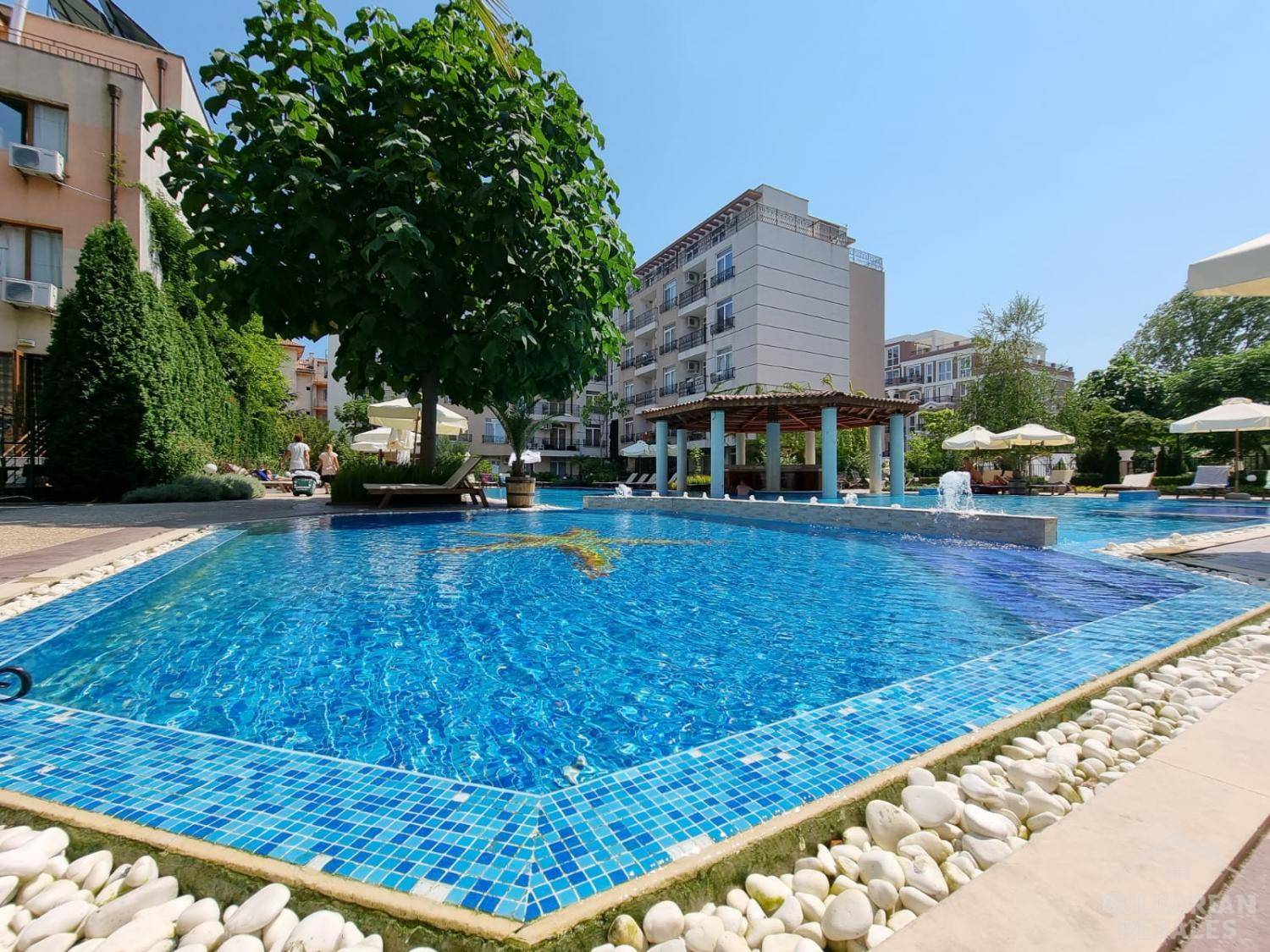 Apartmán s výhľadom na bazén v pokojnej časti letoviska ID: 6071 - Фото18