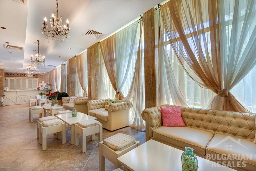 Apartmán s výhľadom na bazén v pokojnej časti letoviska ID: 6071 - Фото16