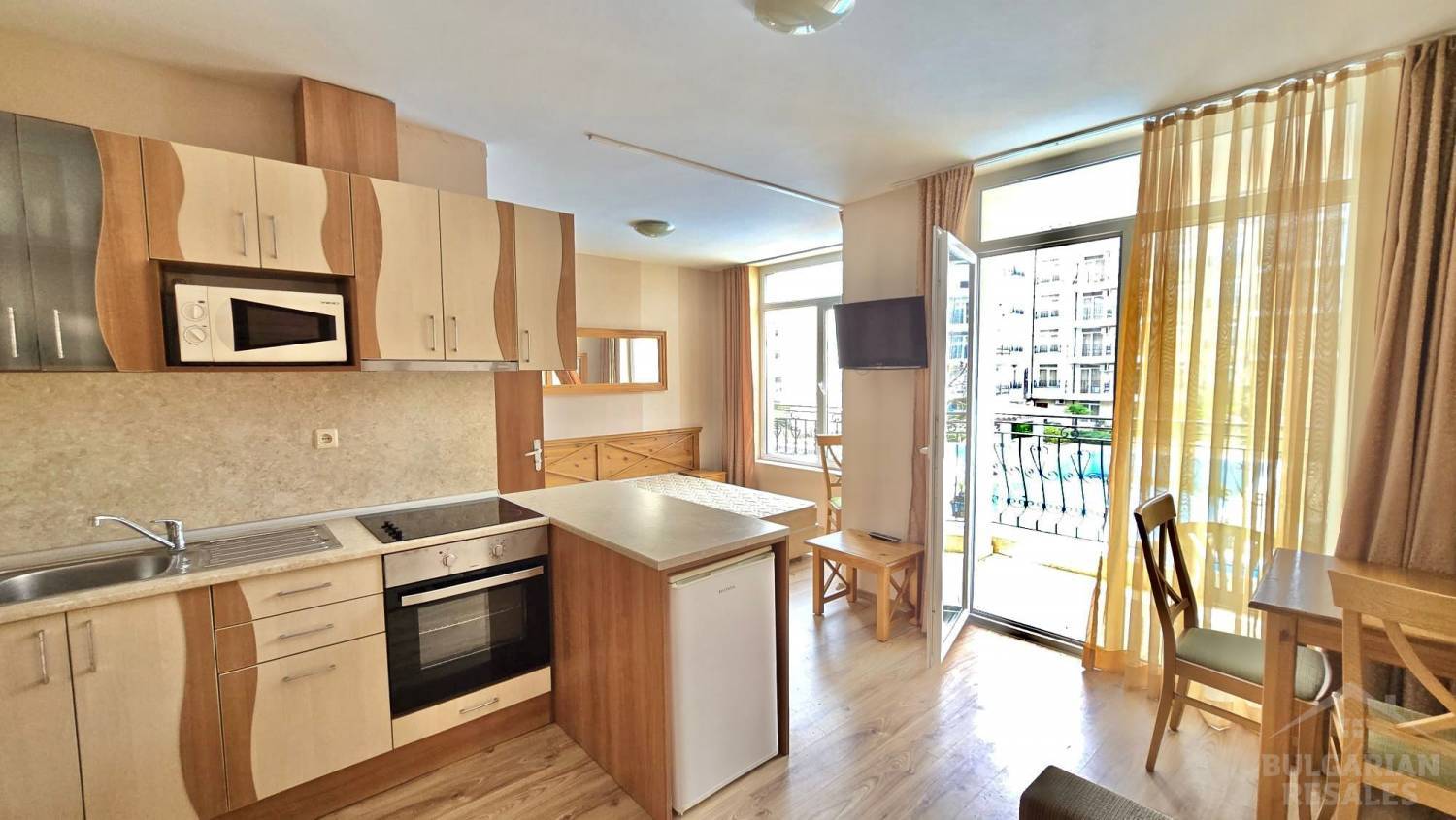 Apartmán s výhľadom na bazén v pokojnej časti letoviska ID: 6071 - Фото2