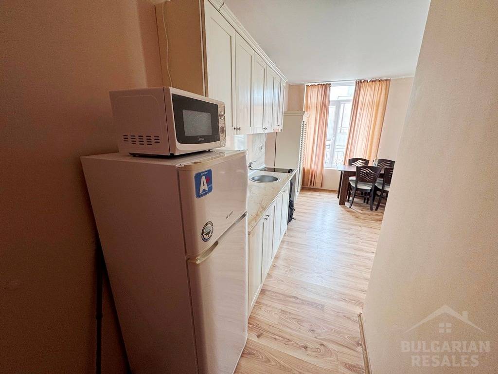 Pool view. Apartment in the “Dawn Park” complex, Sunny Beach resort ID: 6115 - Photo 2