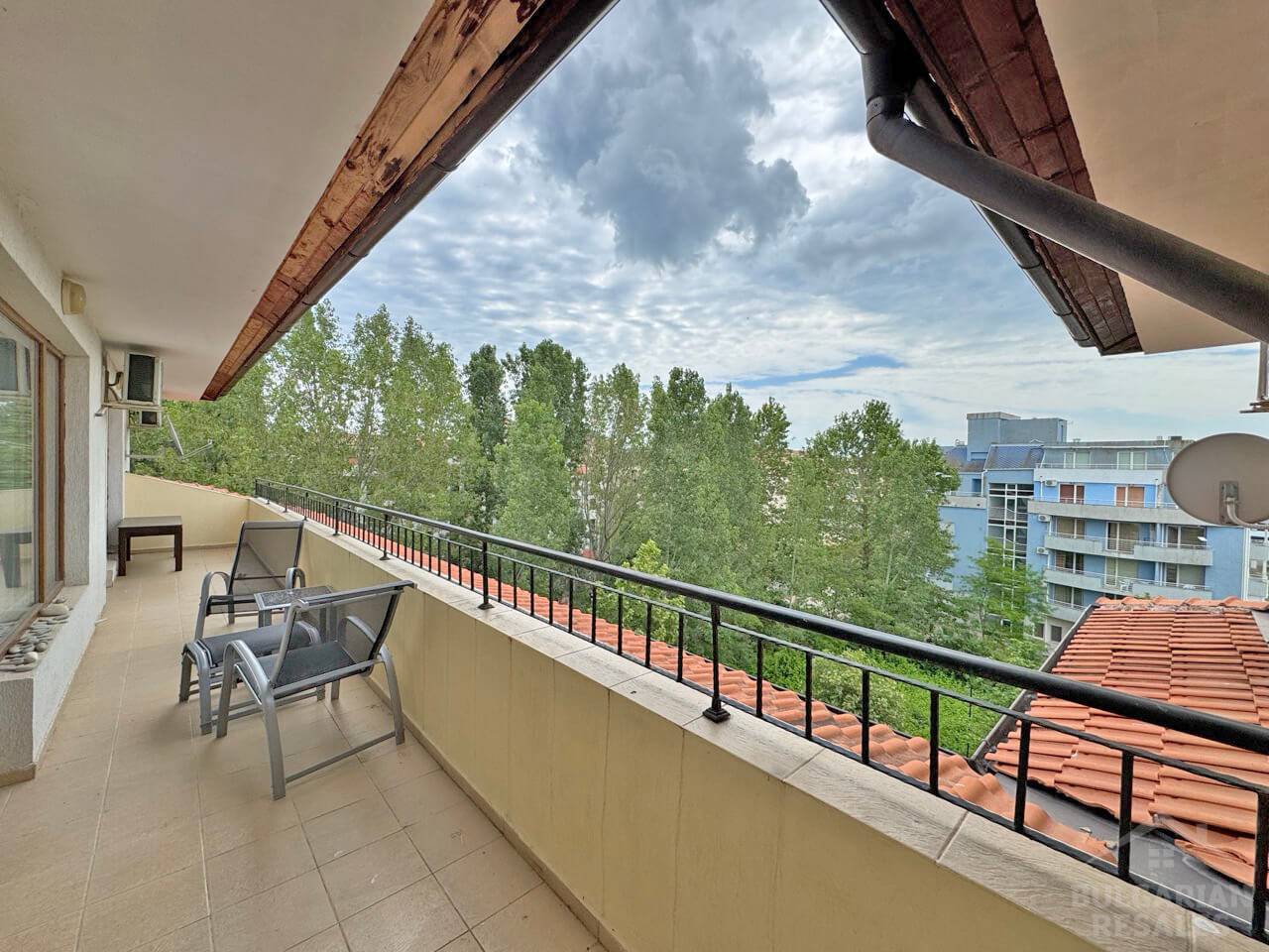 Large terrace, three rooms, pool view, Sunny Beach ID: 6438 - Photo 4