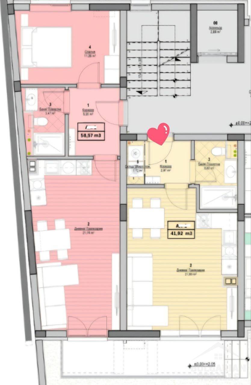 Студия в комплексе «Emilia Romana City 2», курорт Солнечный Берег ID: 6176 - Фото 2