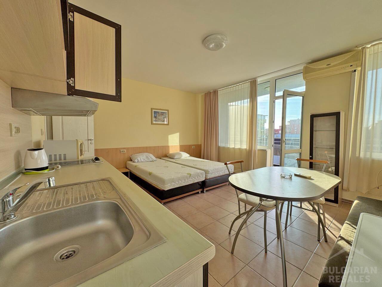 Dwupokojowe mieszkanie, 65 m² w apart hotelu „Favorit”, Słoneczny Brzeg ID: 5861 - Фото5