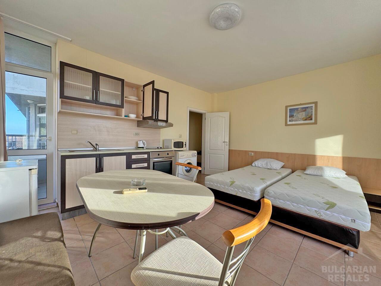 Dwupokojowe mieszkanie, 65 m² w apart hotelu „Favorit”, Słoneczny Brzeg ID: 5861 - Фото6