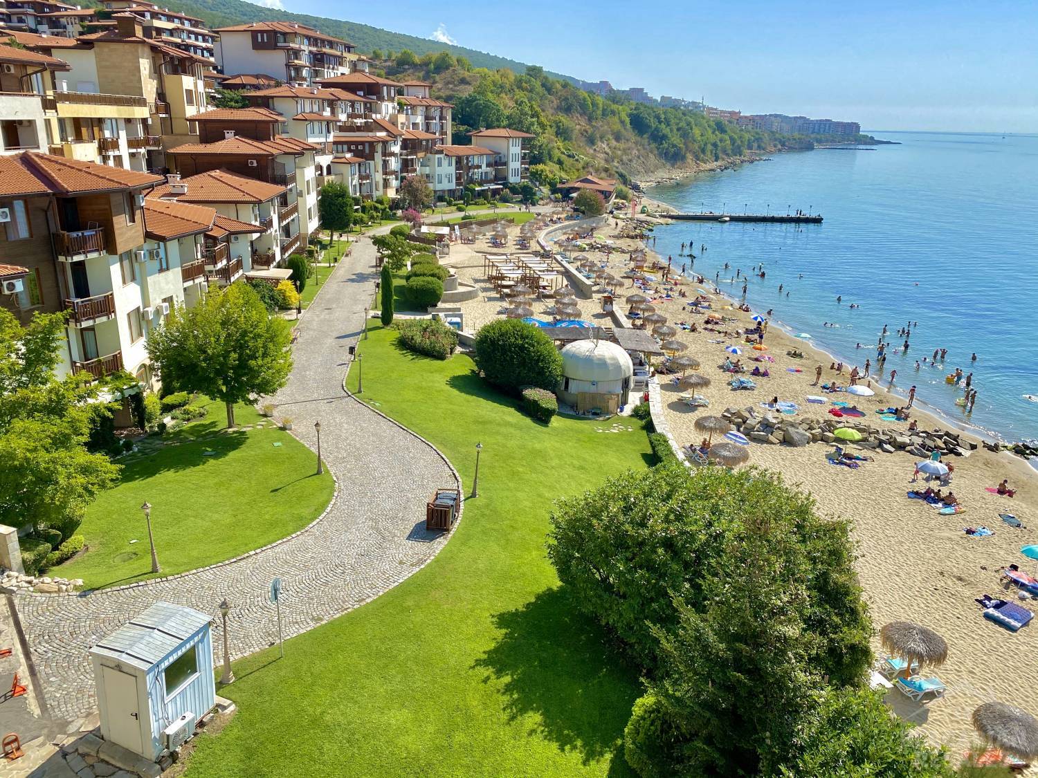 Apartmán s výhľadom na more v luxusnom komplexe „Garden of Eden“, Sveti Vlas ID: 6124 - Фото22