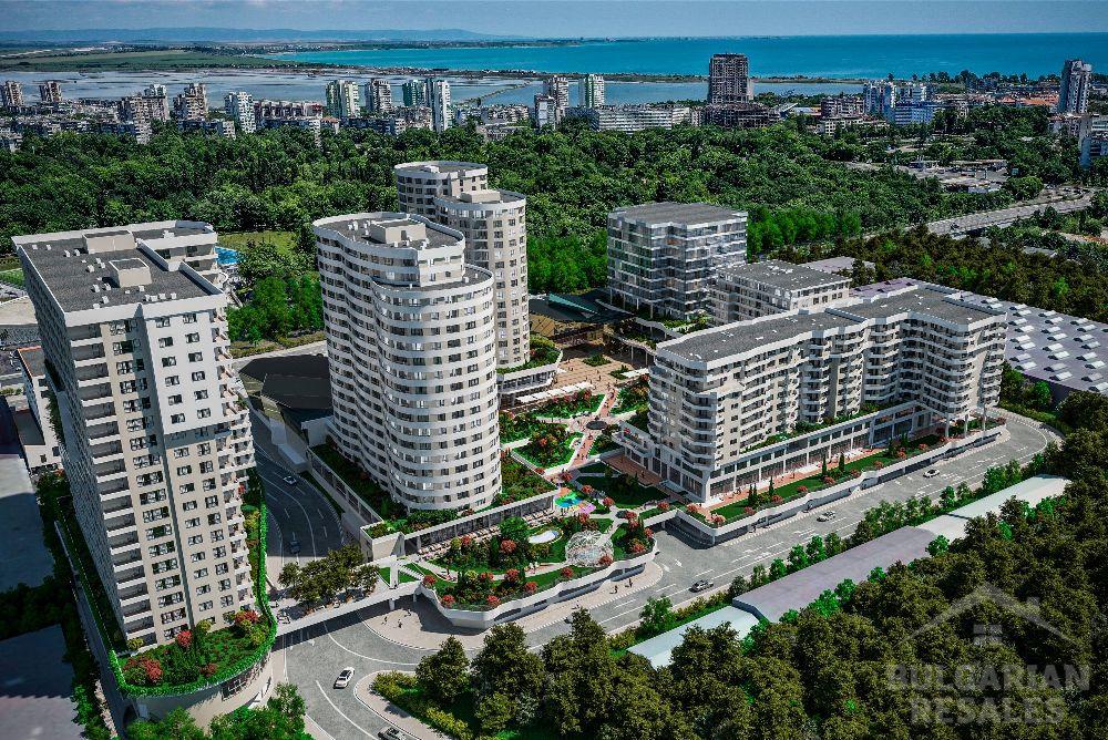 Топ-локация! Двухкомнатная квартира в новом комплексе в Бургасе ID: 5125 - Фото 1