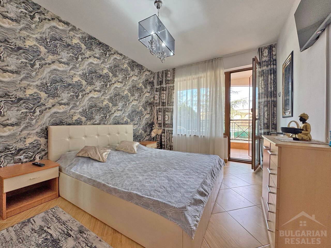 Moderný apartmán s výhľadom na bazén, komplex „Golden Dreams“ ID: 6180 - Фото8