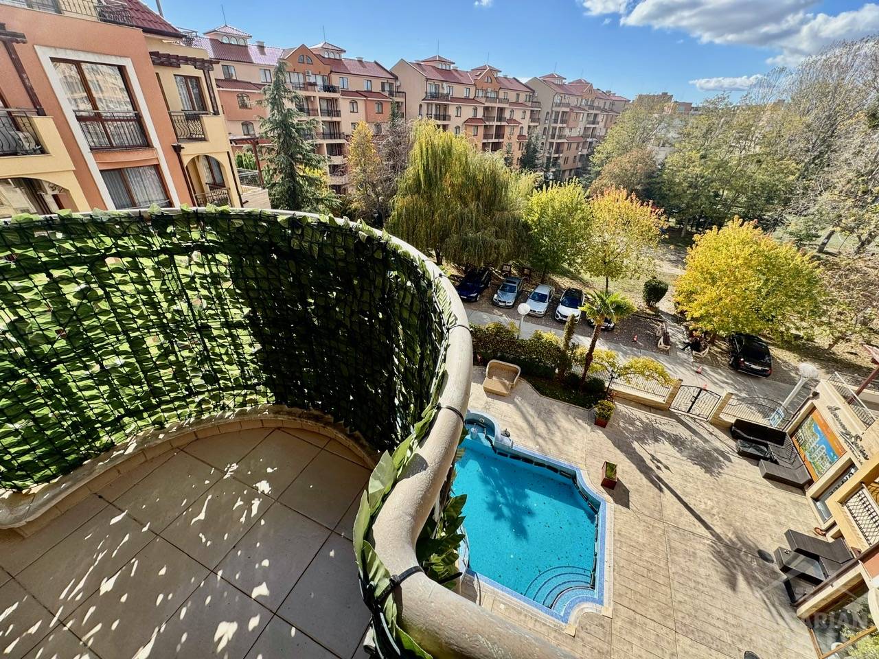 Апартамент с 1 спальней и видом на бассейн, комплекс 