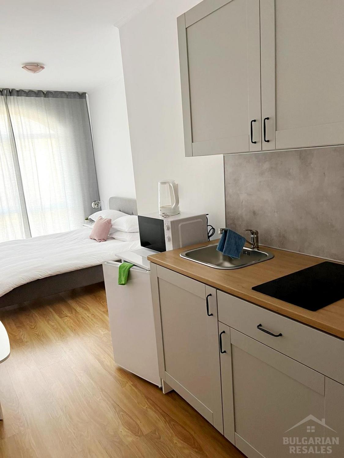 Купить студию в элитноом комплексе с СПА и внутренним бассейном ID: 3238 - Фото 6