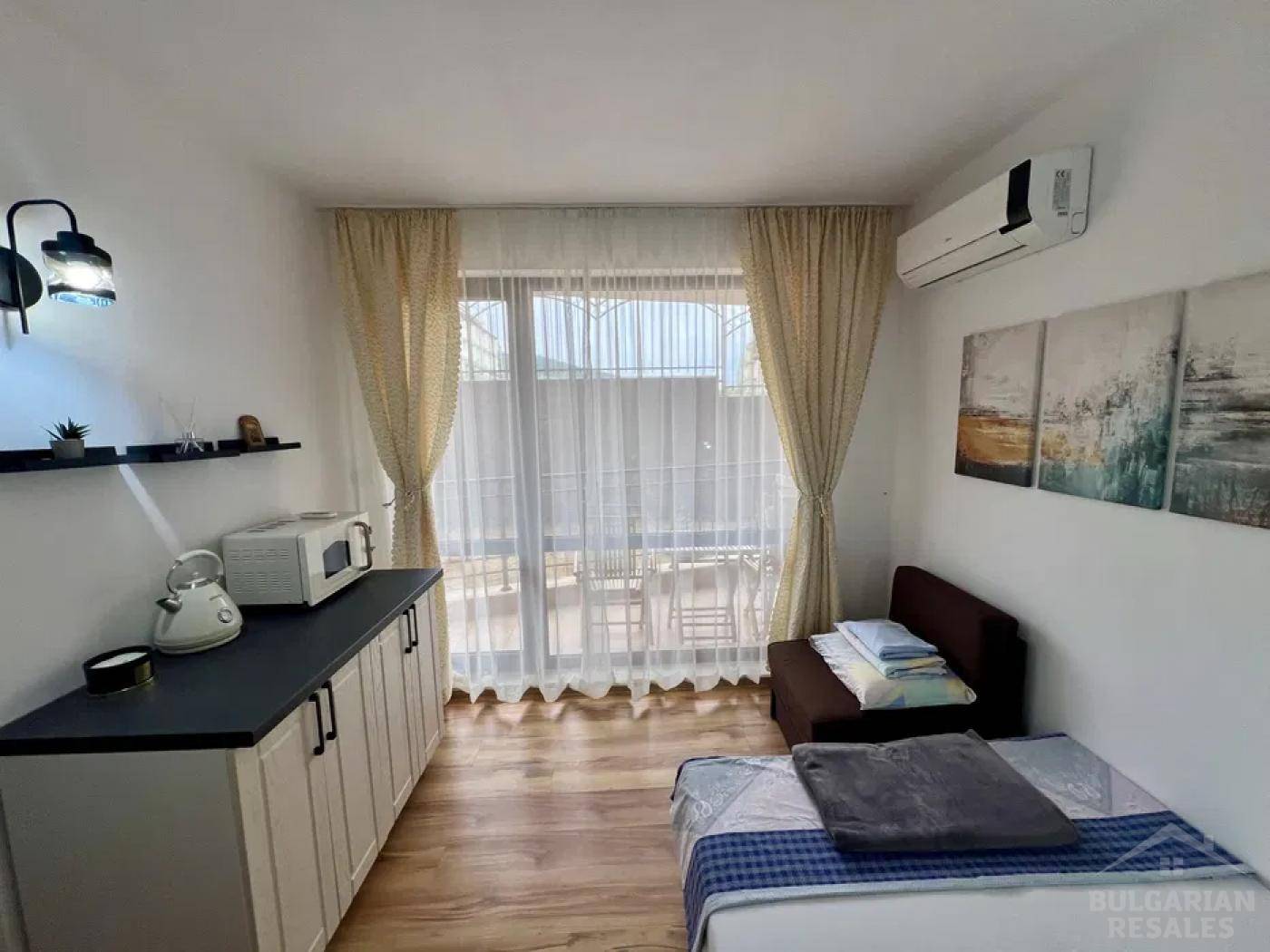 Ready-to-move-in studio for a comfortable vacation, excellent location in Sveti Vlas ID: 5965 - Photo 3