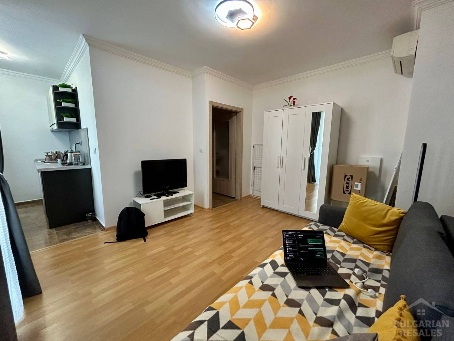 Современная студия с отличной планировкой в 