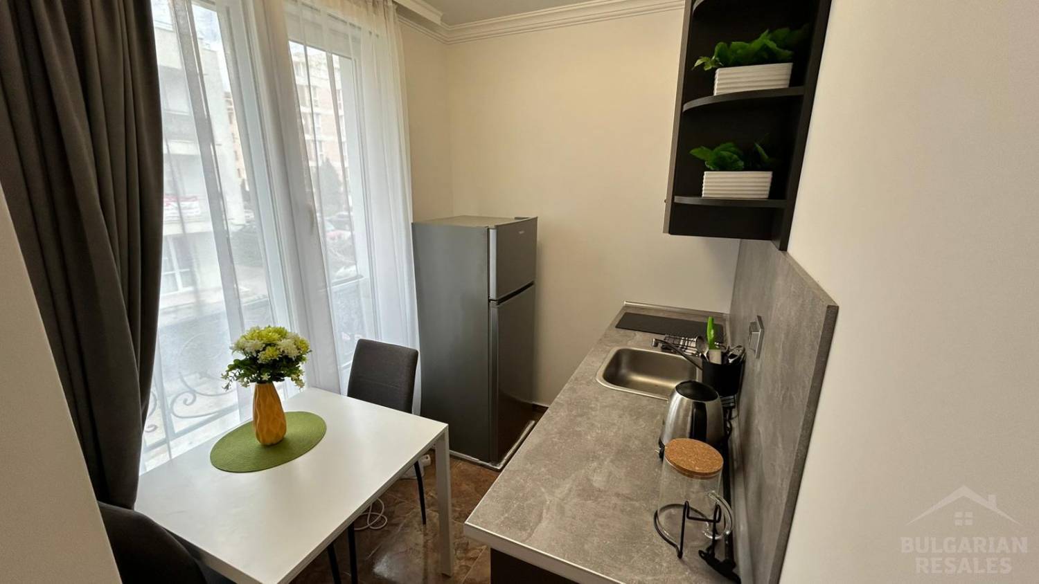 Современная студия с отличной планировкой в 