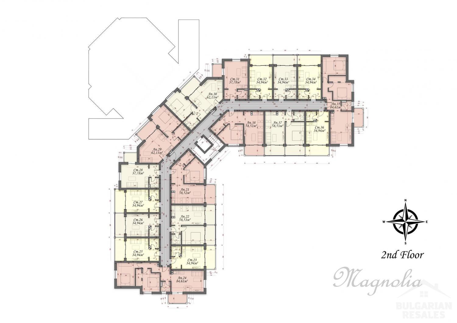 Магнолия Резиденс 10  ID: 5615 - Снимка 8