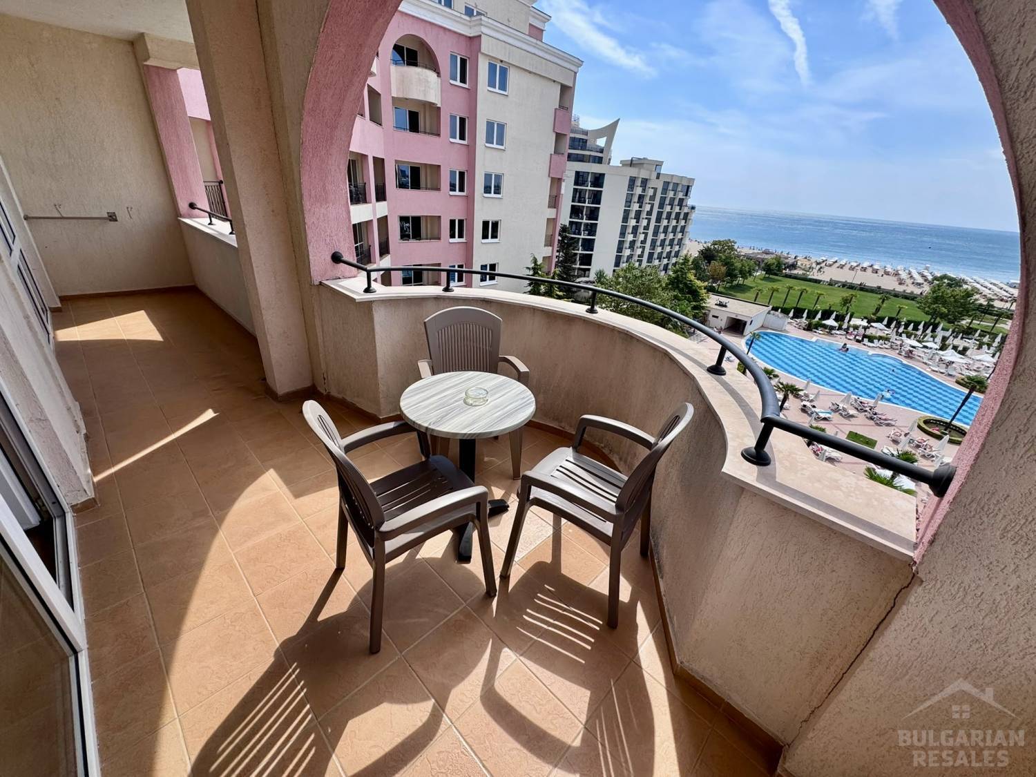 Widok na morze, pierwsza linia brzegowa! Apartament w kompleksie „Majestic Beach Resort” ID: 6329 - Фото4