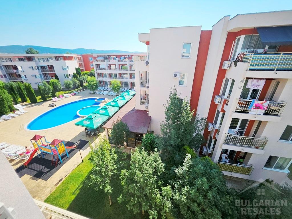 Štúdio v udržiavanom komplexe so zelenou plochou ID: 5302 - Фото1