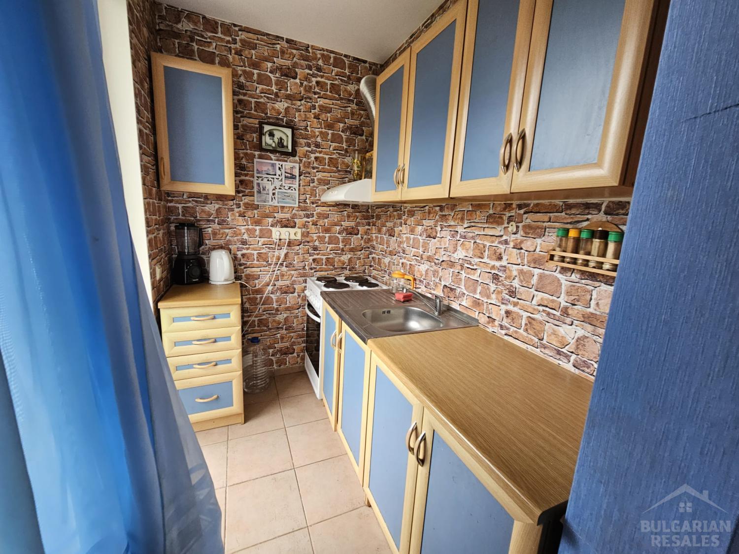 Просторная студия с мебелью в Нессебр Форт Клуб ID: 3958 - Фото 9