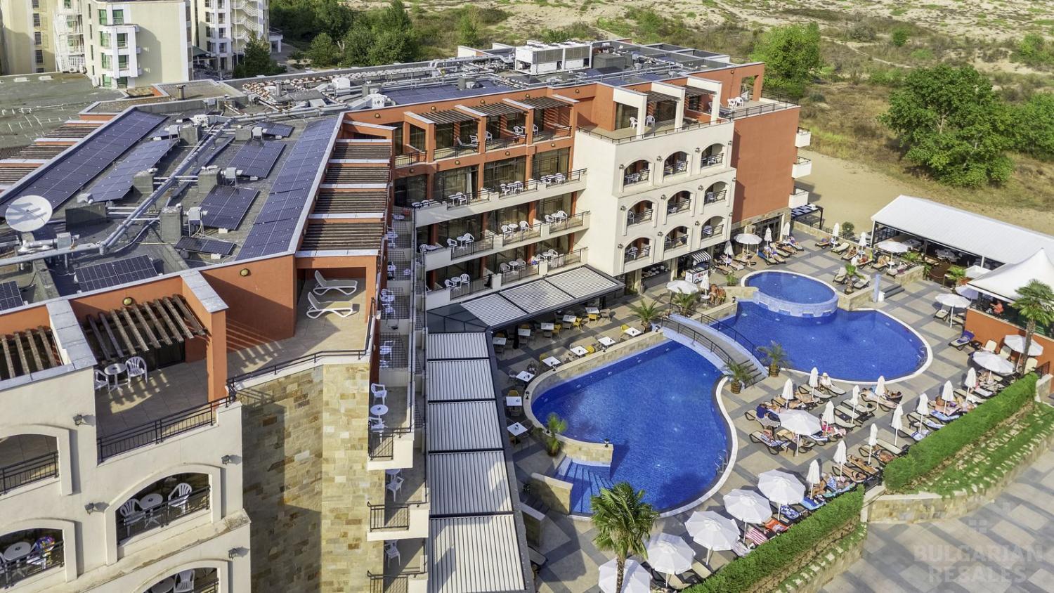 Kúpiť apartmán s dizajnovou rekonštrukciou, apartmánový hotel „Nobel“, letovisko Slnečný breh. ID: 5864 - Фото14