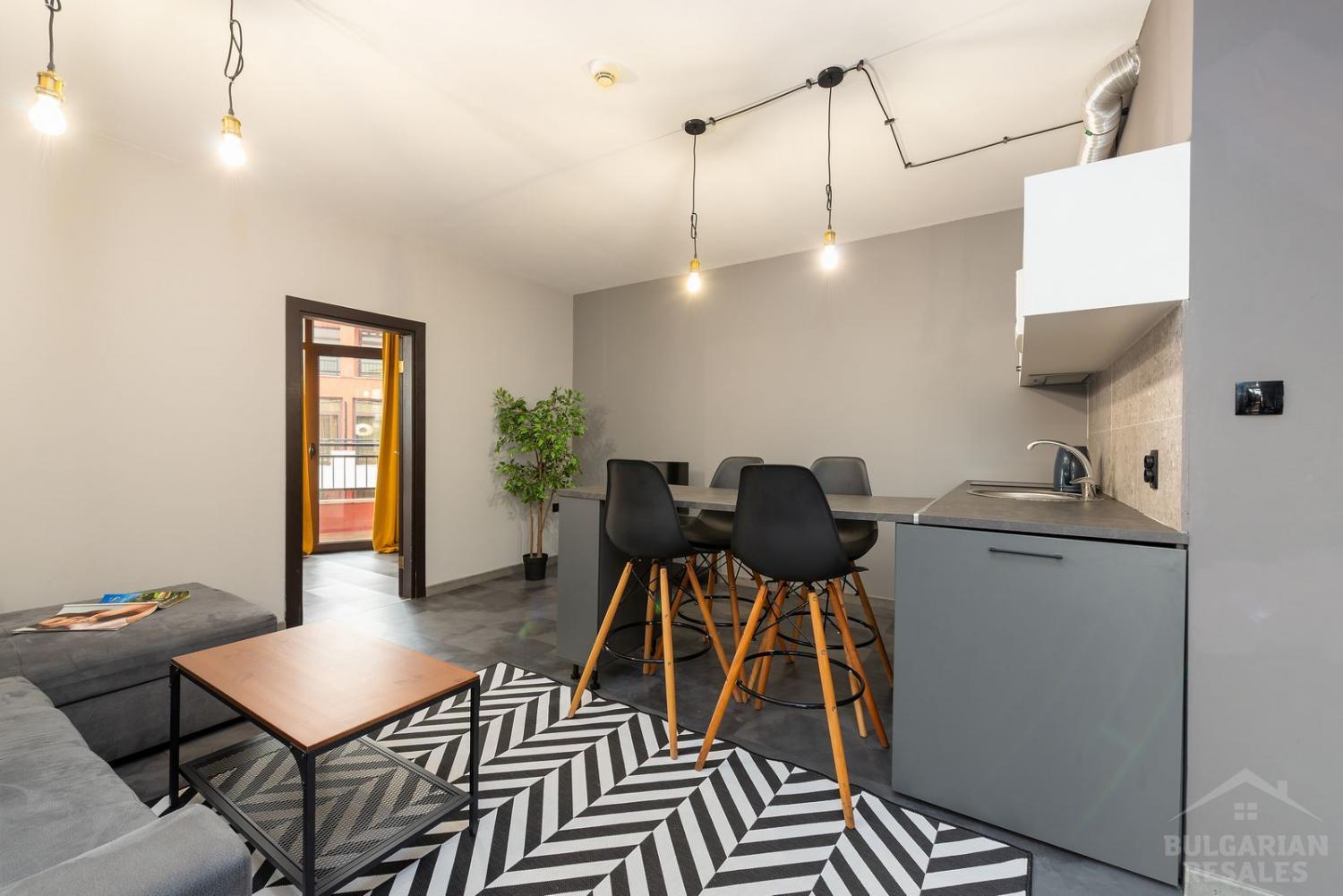 Kup apartament z designerskim remontem, apartamentowiec „Nobel”, kurort Słoneczny Brzeg. ID: 5864 - Фото7