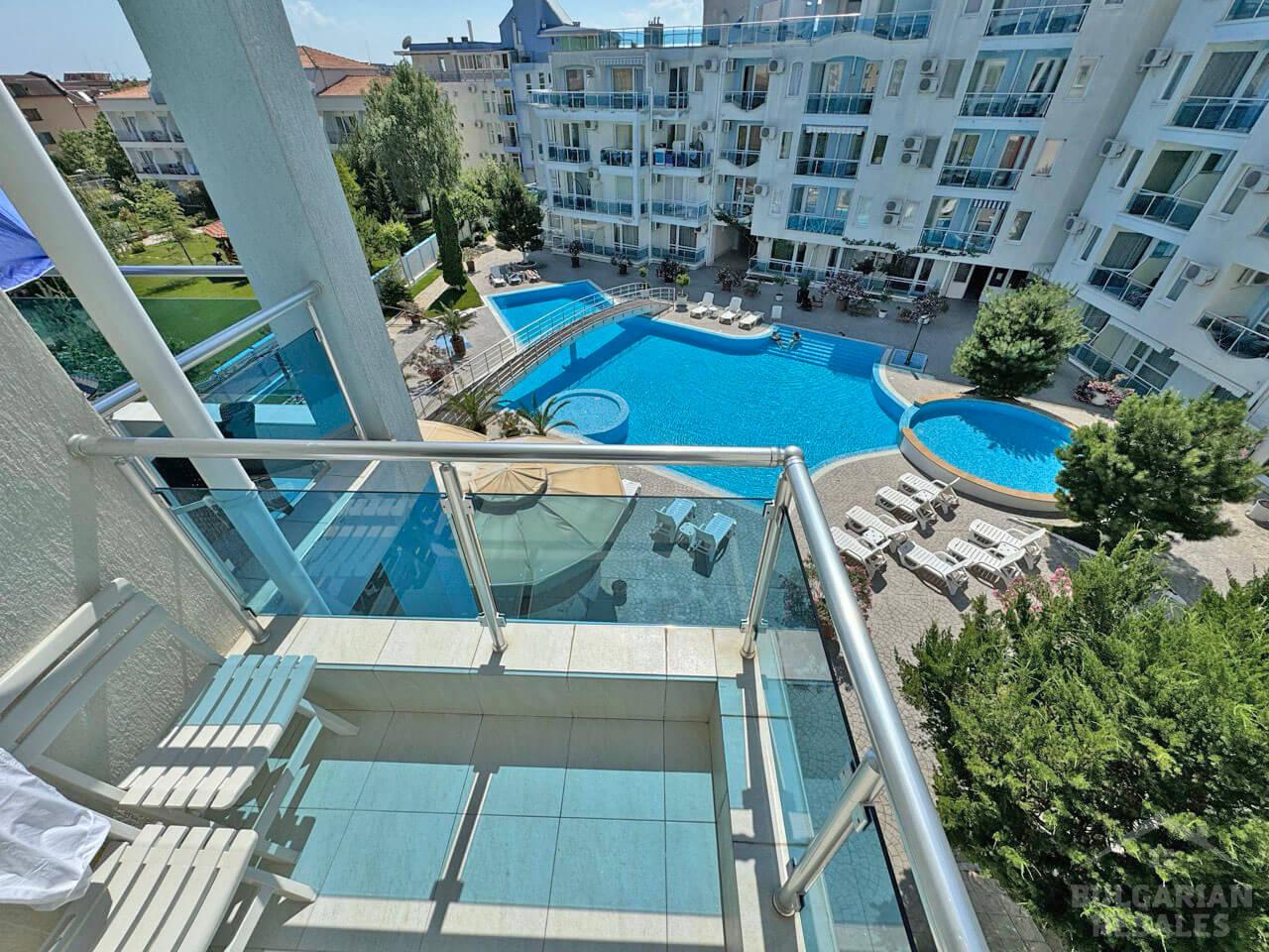 Mieszkanie w Nessebar ze wspaniałym widokiem na basen  ID: 4096 - Фото2