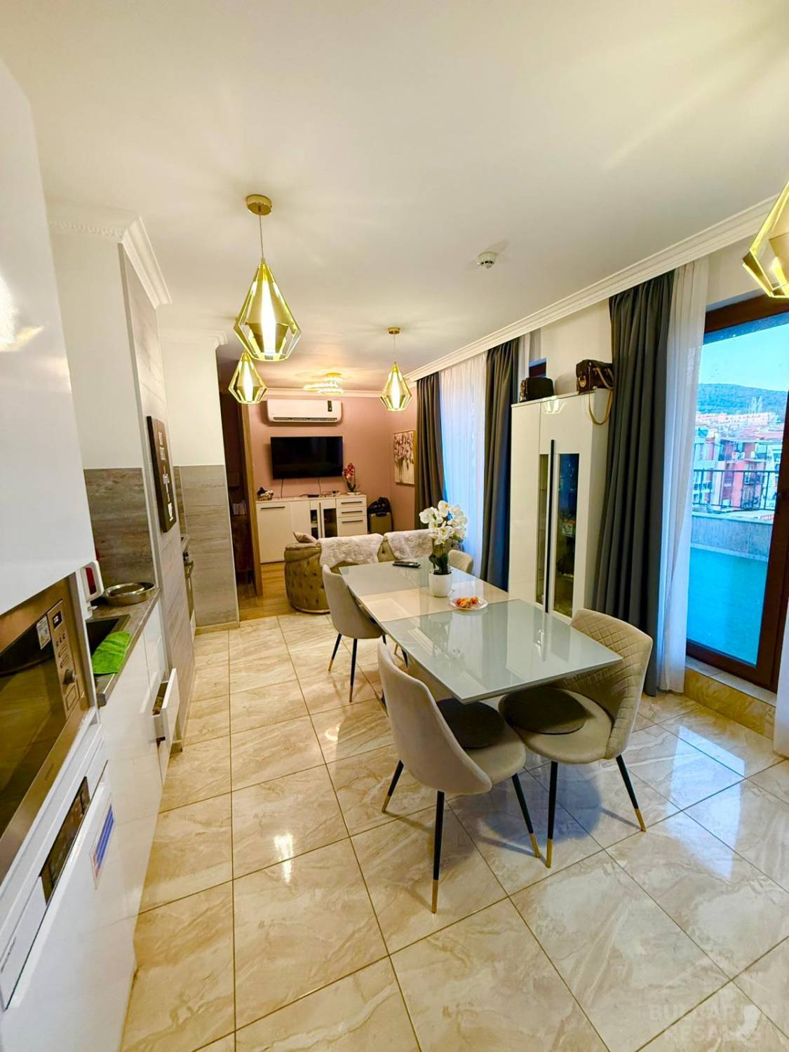 Penthouse z dużym tarasem i widokiem na morze, Sveti Vlas ID: 6361 - Фото4