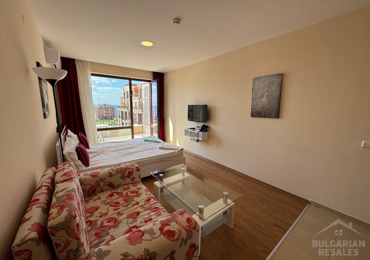 Beachfront, sea view, studio in “Premier Fort Beach,” Sveti Vlas ID: 6067 - Photo 3