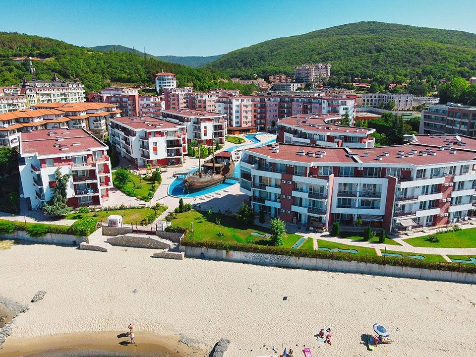 Mieszkanie w kompleksie „Privilege Fort Beach” z widokiem na morze i basen ID: 6392 - Фото15