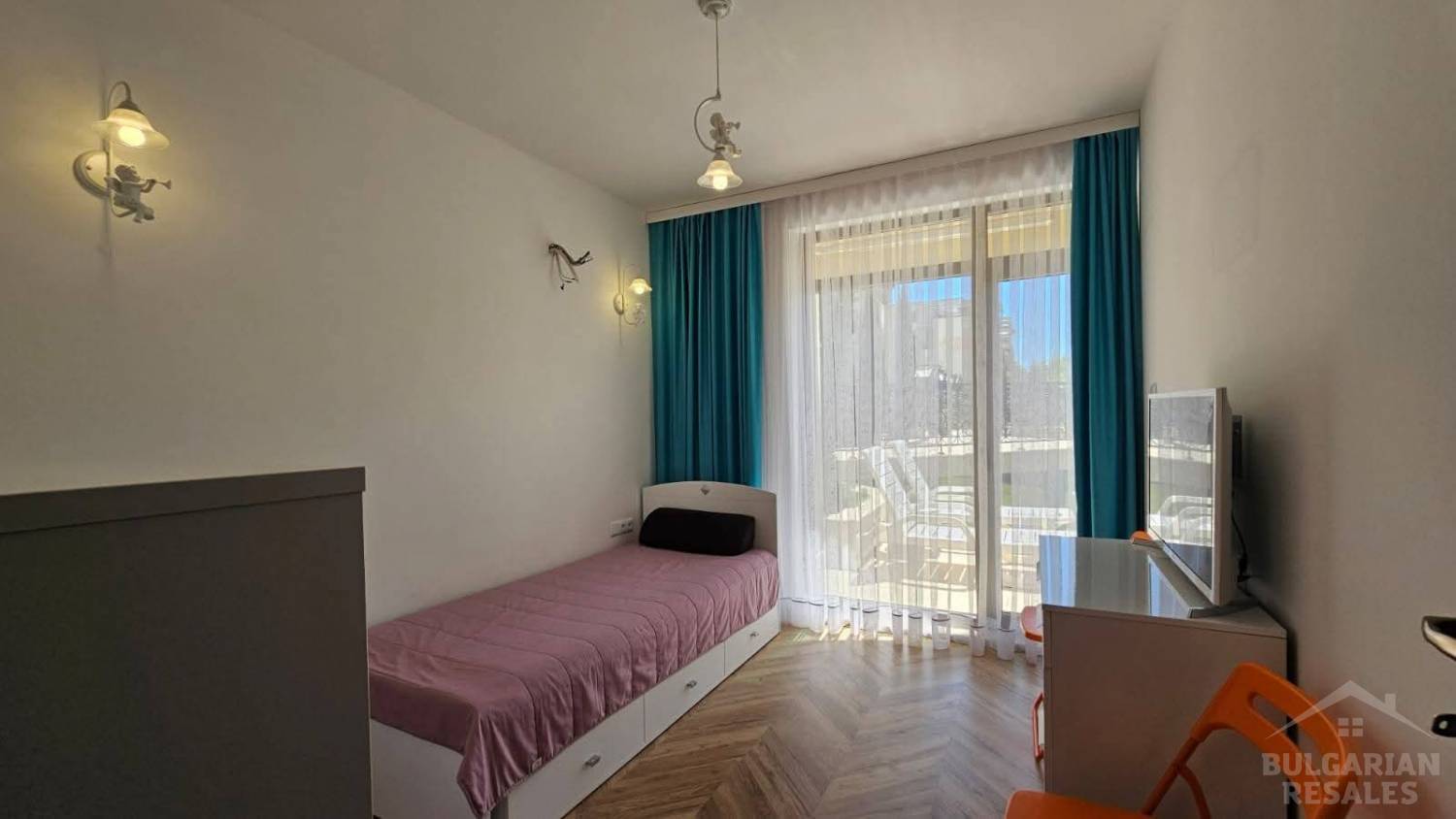 Apartament z wyjściem na basen, kompleks „Romance Paris” ID: 5130 - Фото7