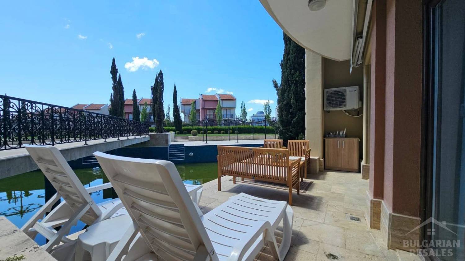Apartament z wyjściem na basen, kompleks „Romance Paris” ID: 5130 - Фото9