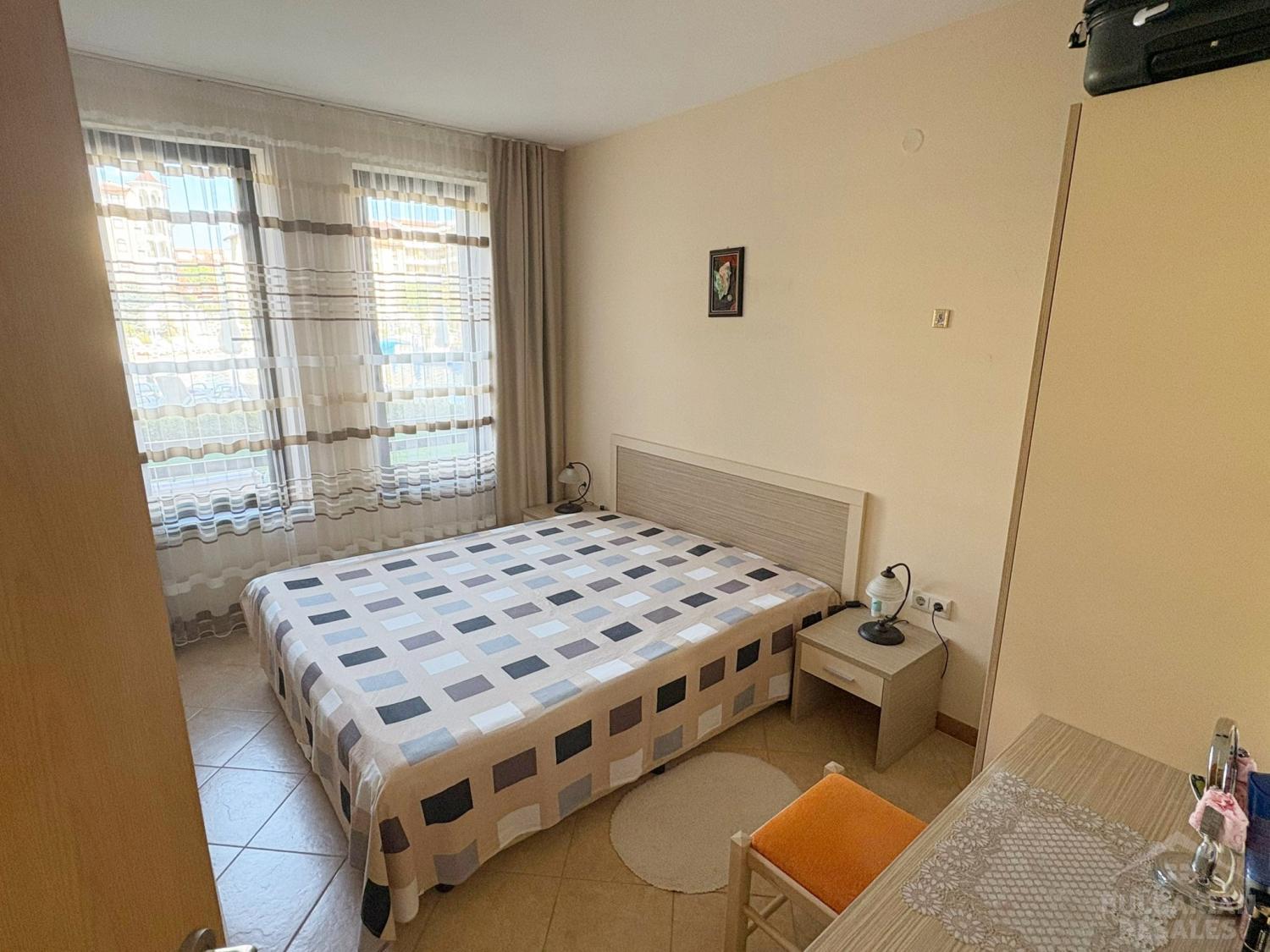 Widok na basen! Zainwestuj w nieruchomość w Słonecznym Brzegu ID: 5452 - Фото12