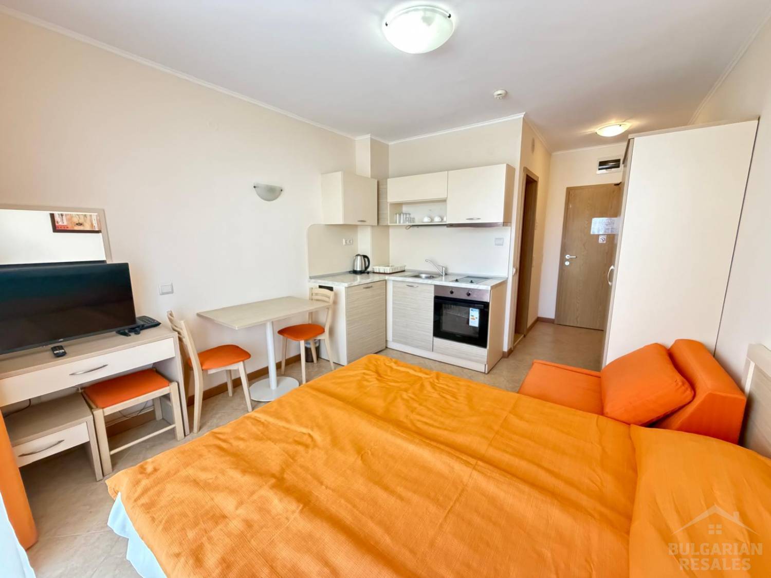 Útulný štúdio 500 m od mora, komplex „Royal Sun“, Slnečný breh ID: 6069 - Фото4