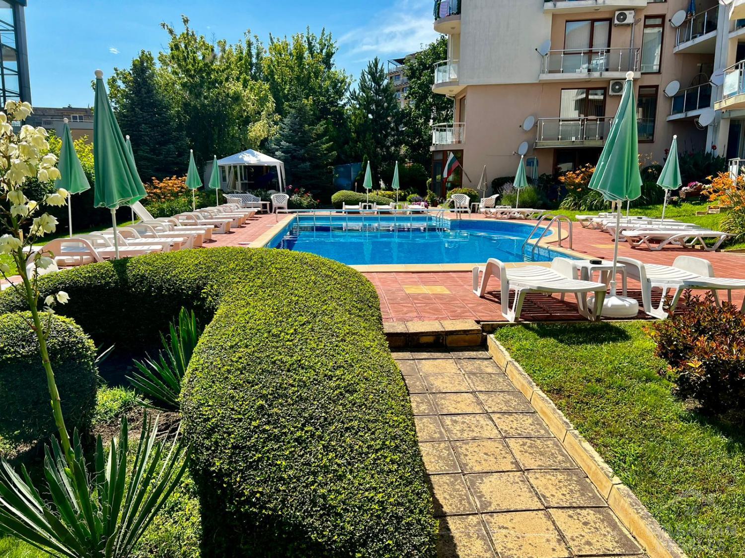 Niedrogie mieszkanie blisko plaży, wyjście na dziedziniec! ID: 4165 - Фото1