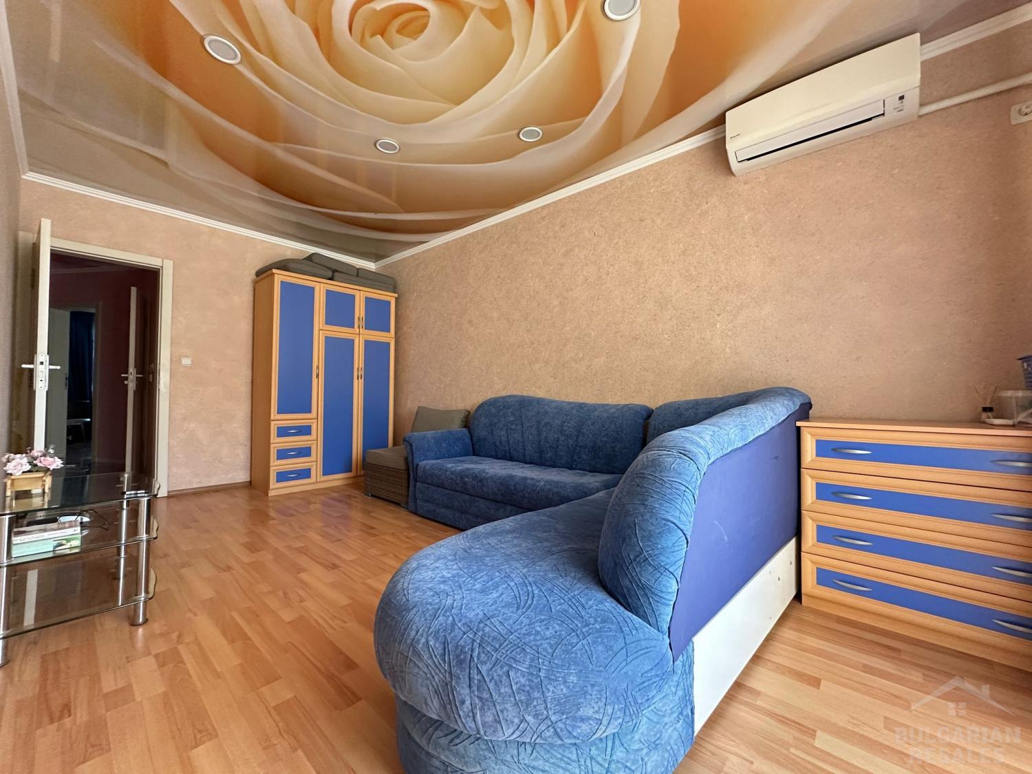 Вид на море и бассейн, 2 спальни, готовая к проживанию квартира ID: 5904 - Фото 7