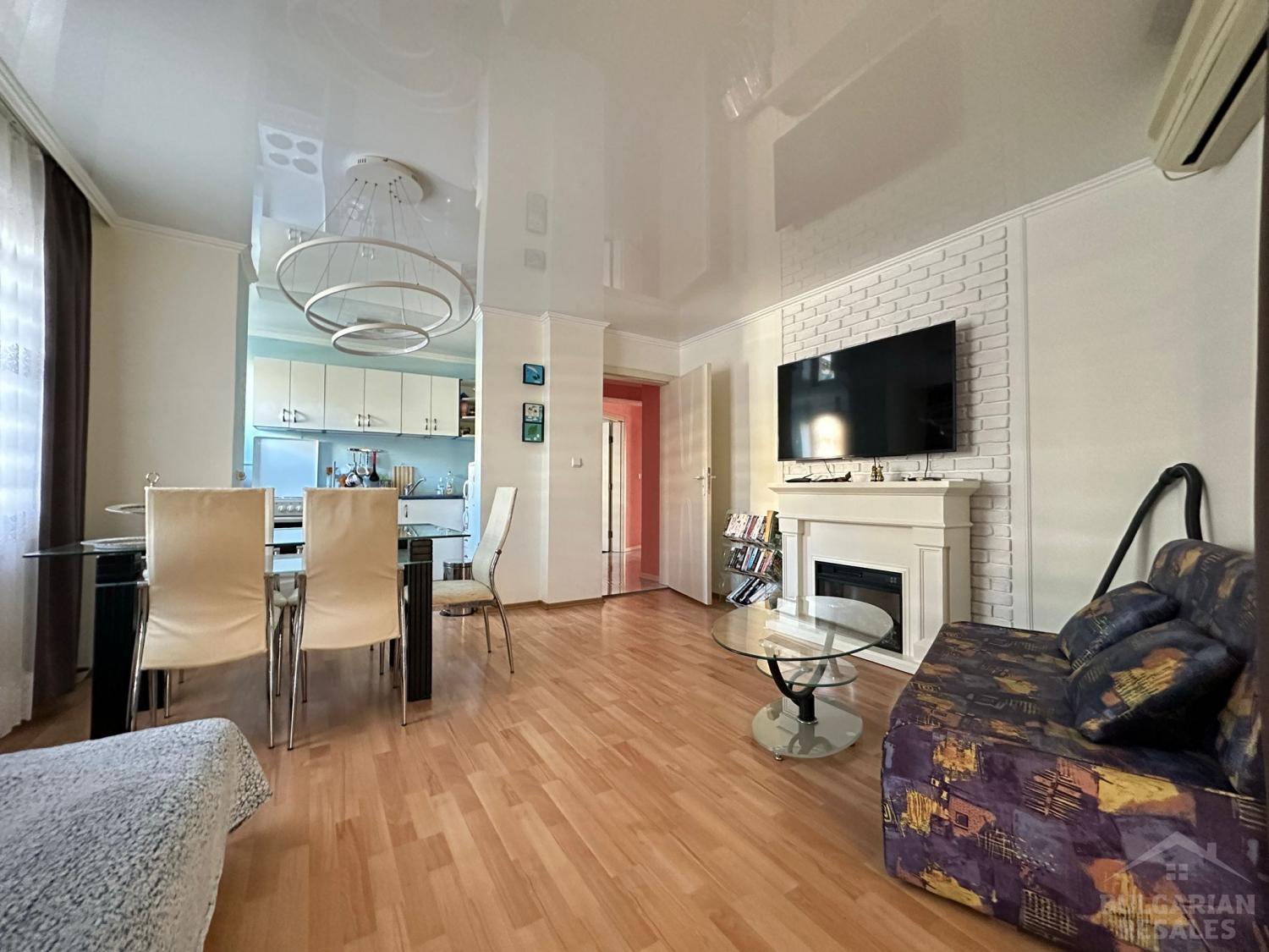 Вид на море и бассейн, 2 спальни, готовая к проживанию квартира ID: 5904 - Фото 10