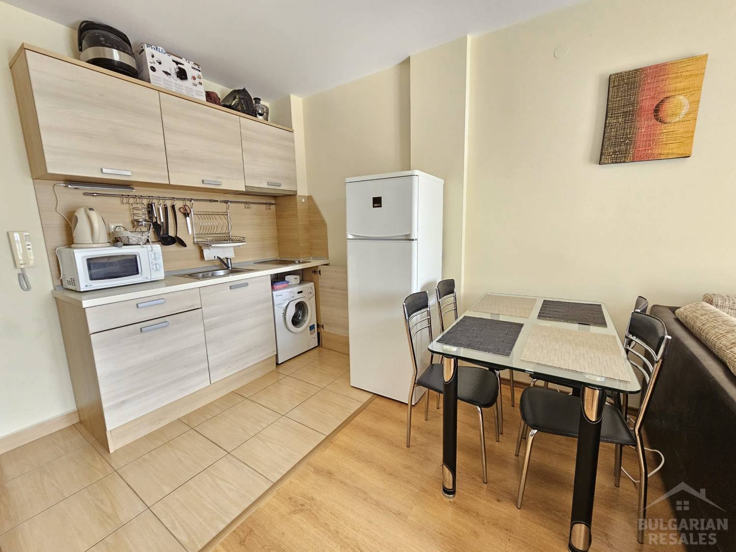 Hotový apartmán s 1 spálňou a výhľadom na bazén, Slnečný breh ID: 5935 - Фото7