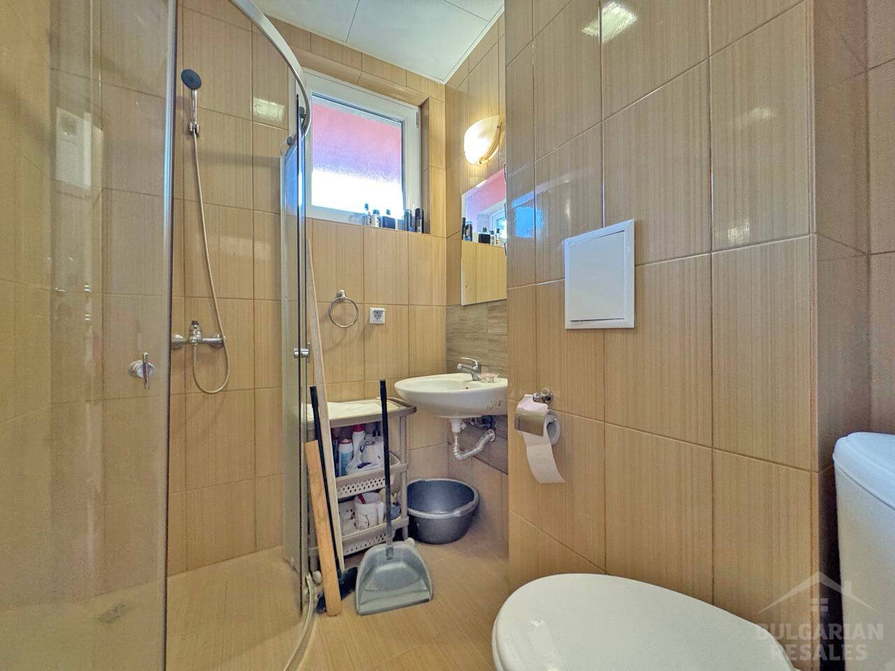 Светли стаи, 2 тераси, комплекс „Sunny View Central“, курорт Слънчев бряг ID: 6050 - Снимка 14