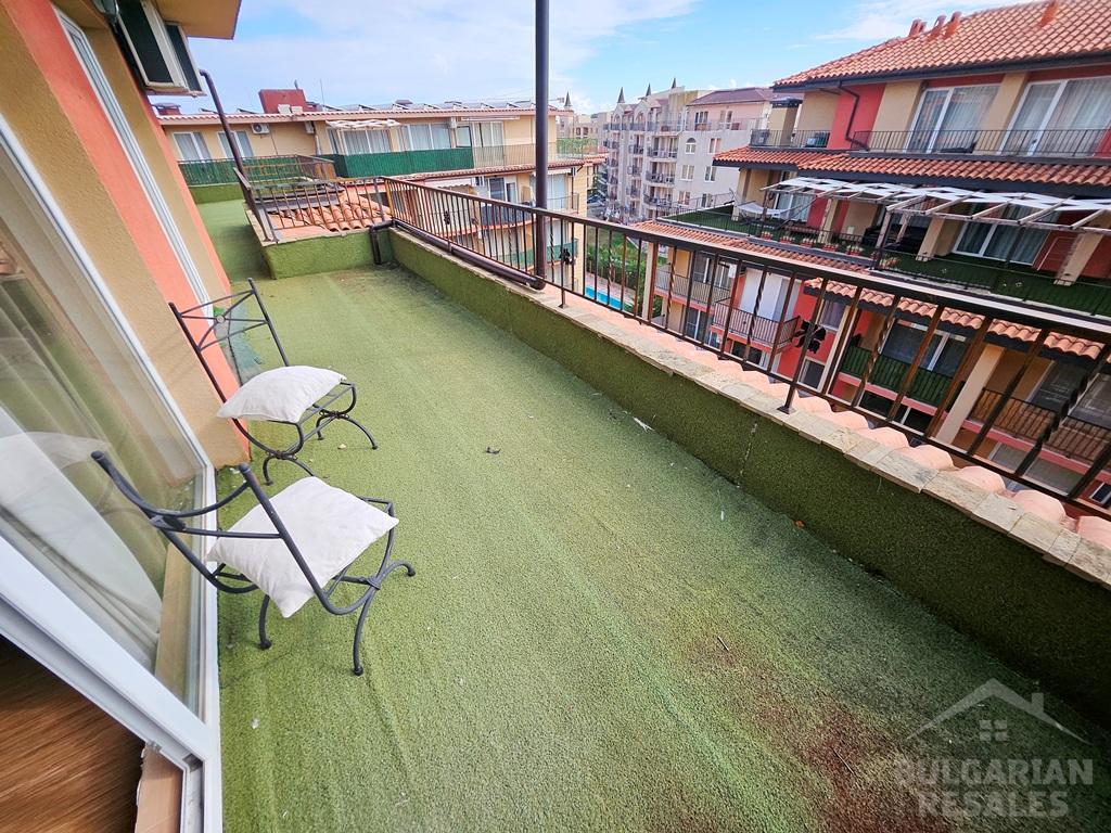 Tri spálne a veľká terasa – apartmán v komplexe „Sunny View Central“ ID: 5742 - Фото14