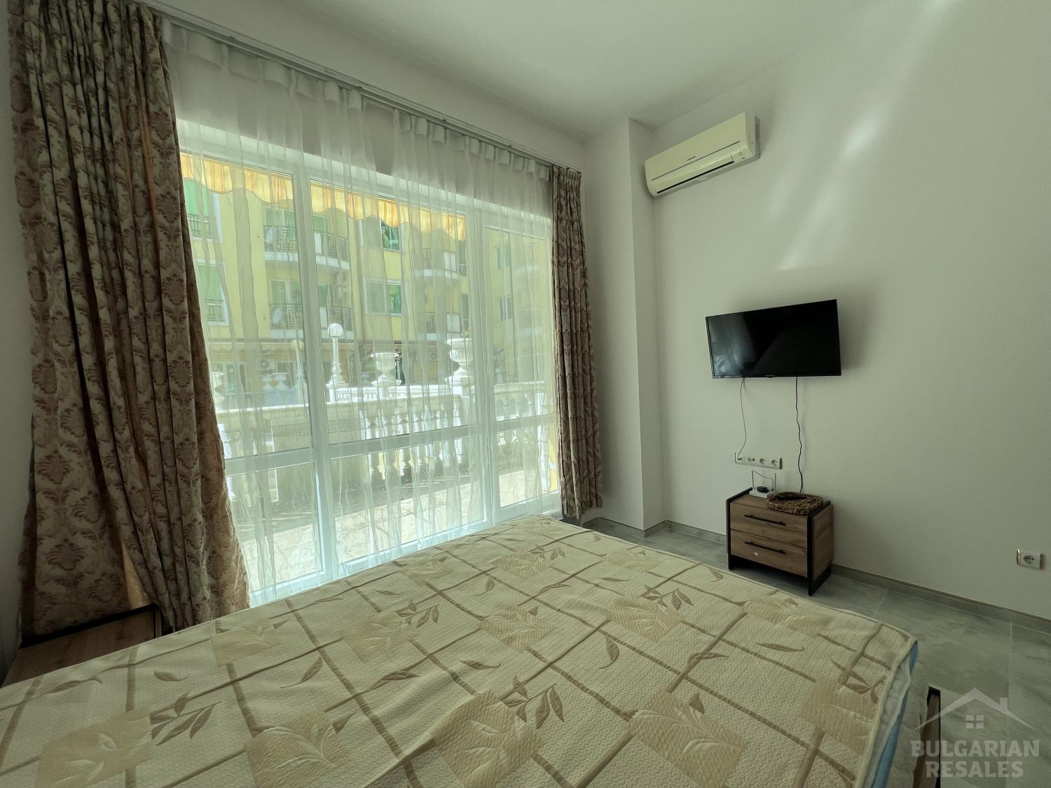 Mieszkanie z nowymi meblami, pierwsza linia, boczny widok na morze! ID: 4244 - Фото9