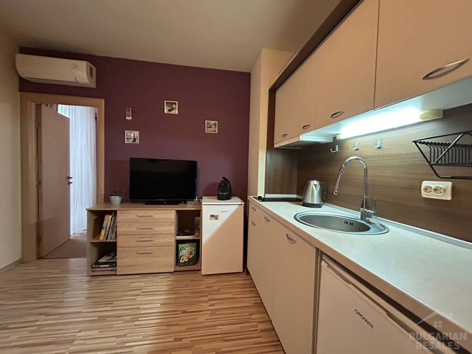 Apartament w dużym kompleksie z parkiem wodnym, Słoneczny Brzeg ID: 5954 - Фото5