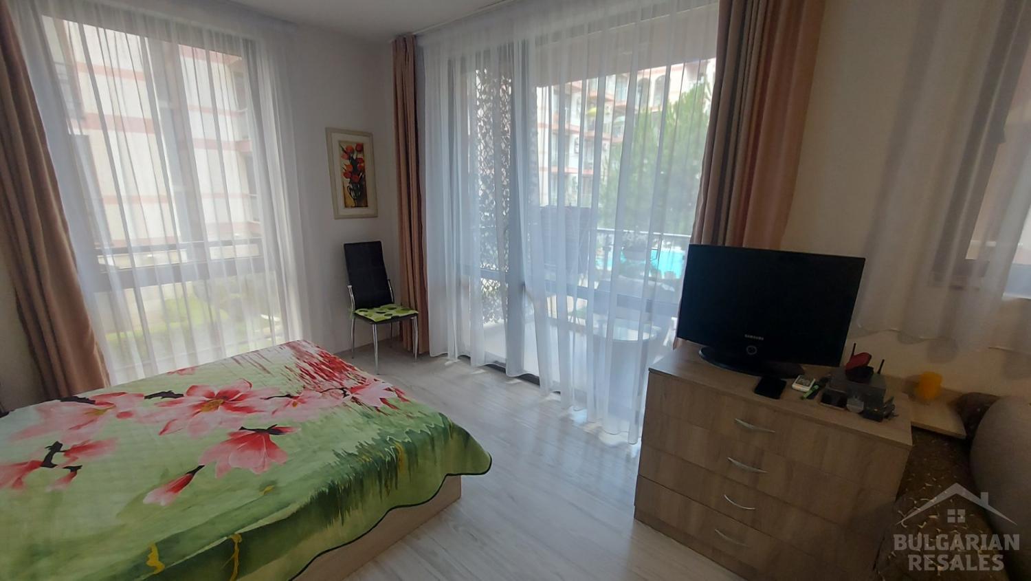 Widok na basen! Studio w kompleksie z parkiem wodnym ID: 5400 - Фото2