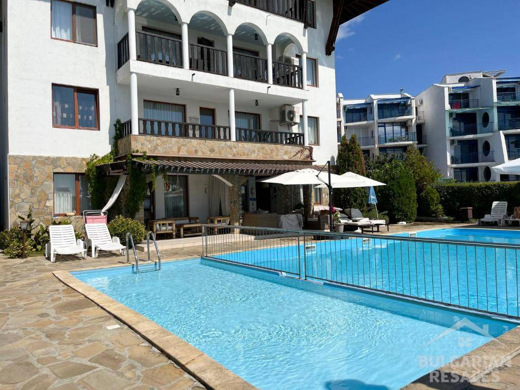 Вид на море, престижная локация, апартамент с 1 спальней, Свети Влас ID: 6004 - Фото 15