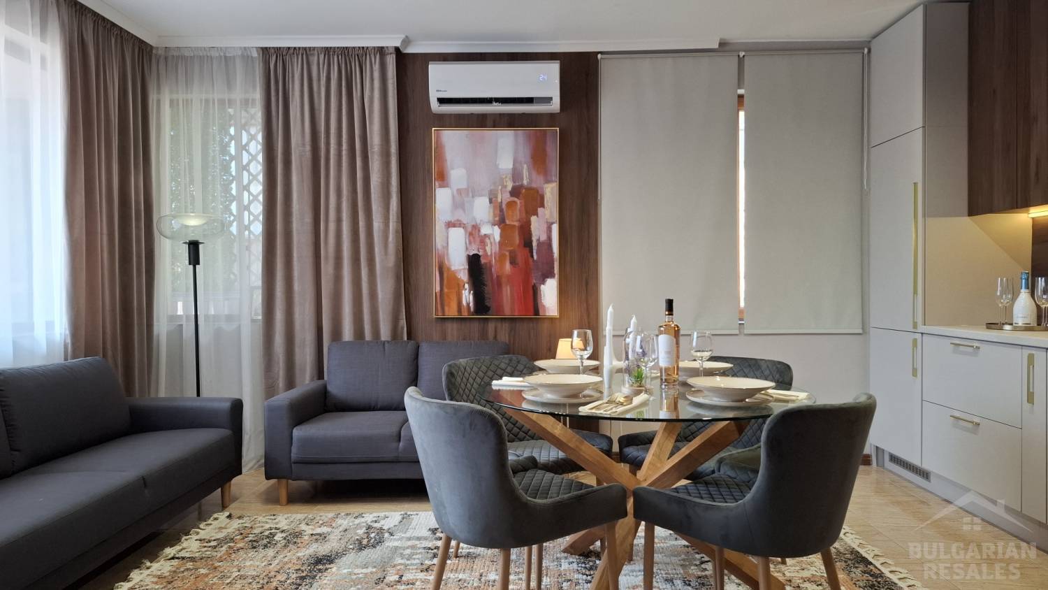 Designer interior, sea view, beach 100 m away, “Tryavna Beach” complex ID: 6275 - Photo 3