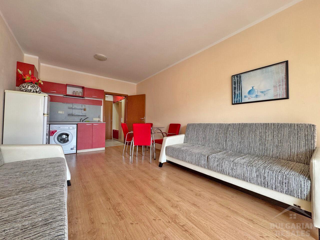 Štúdio s nábytkom a výhľadom na bazén v komplexe „Chateau Valon“ ID: 5650 - Фото6