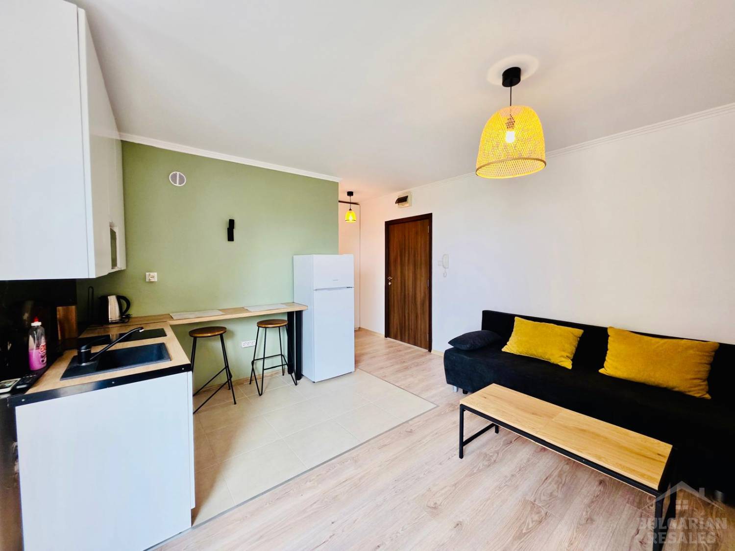 Štúdio blízko pláže, stredné poschodie, nová rekonštrukcia, komplex „Villa Antorini“ ID: 5974 - Фото2