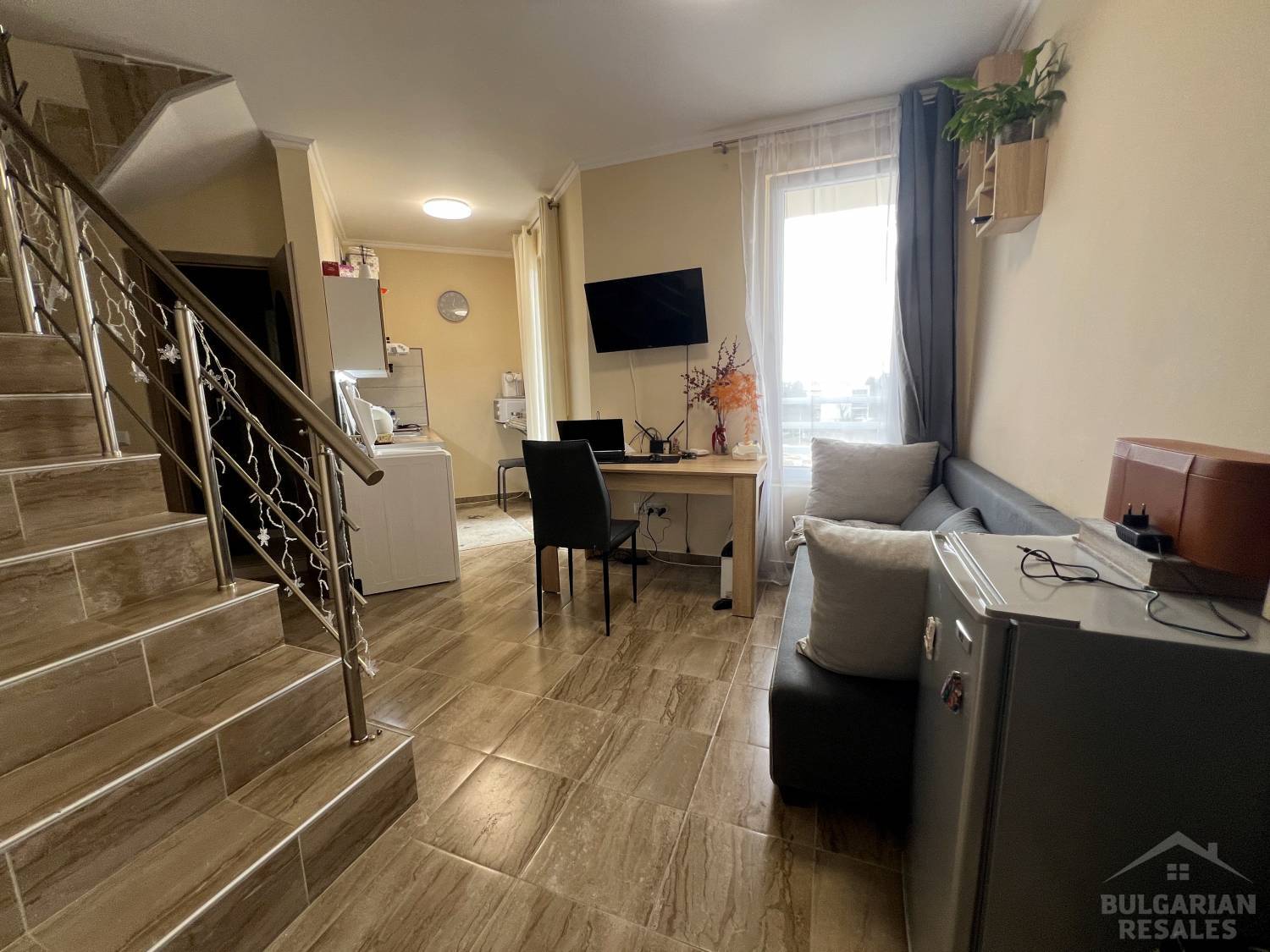 Мезонет с една спалня и изглед към басейна, комплекс „VIP Vision“ ID: 5989 - Снимка 2